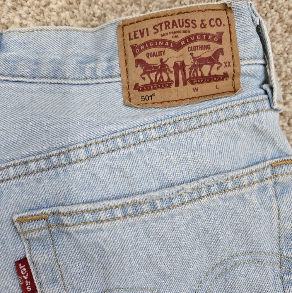Levi's 501 Original Fit Jeans Size 27/32